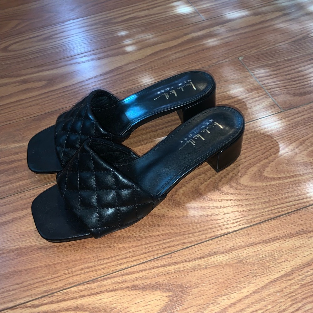 Black heels
